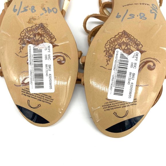 NWT Free People lace up sandals - Picture 8 of 9